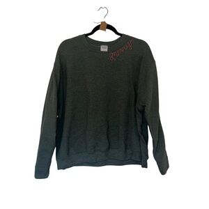 Handembroidered Christmas Crewneck Sweatshirt